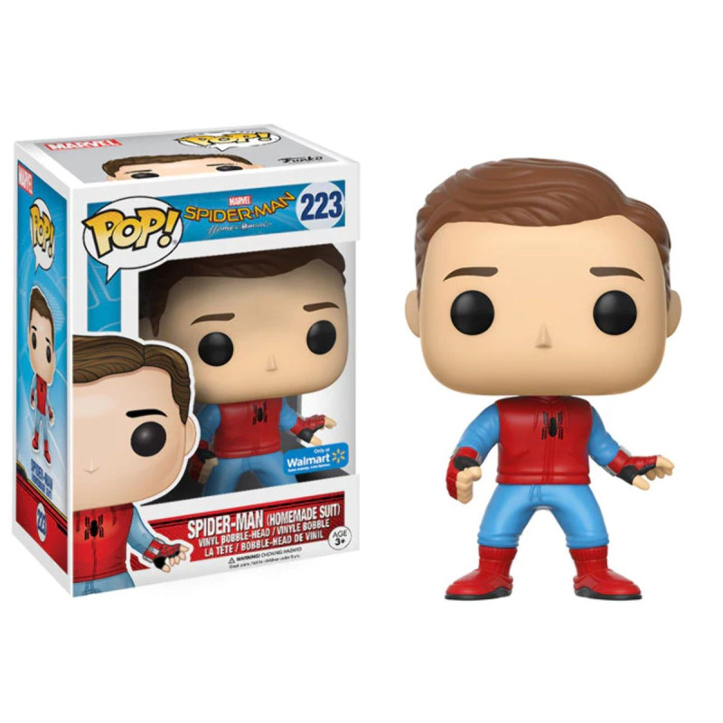 Фигурка Funko Pop Spider-Man Homecoming (Homemade Suit) #13316 / Фанко Поп Человек-паук