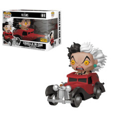 Фигурка Funko Pop Disney Villains - Cruella in Car / Фанко Поп Круэлла