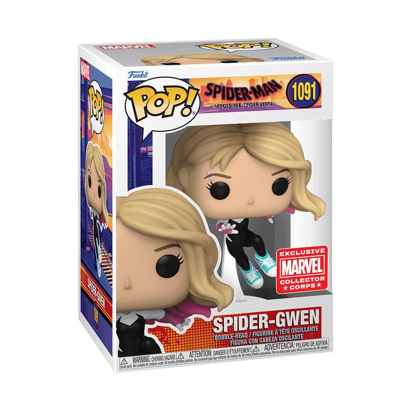 Фігурка Funko Pop Spider-Man Across the Spider-Verse - Spider-Gwen #66179mcc / Фанко Поп Людина-павук - Гвен-павук