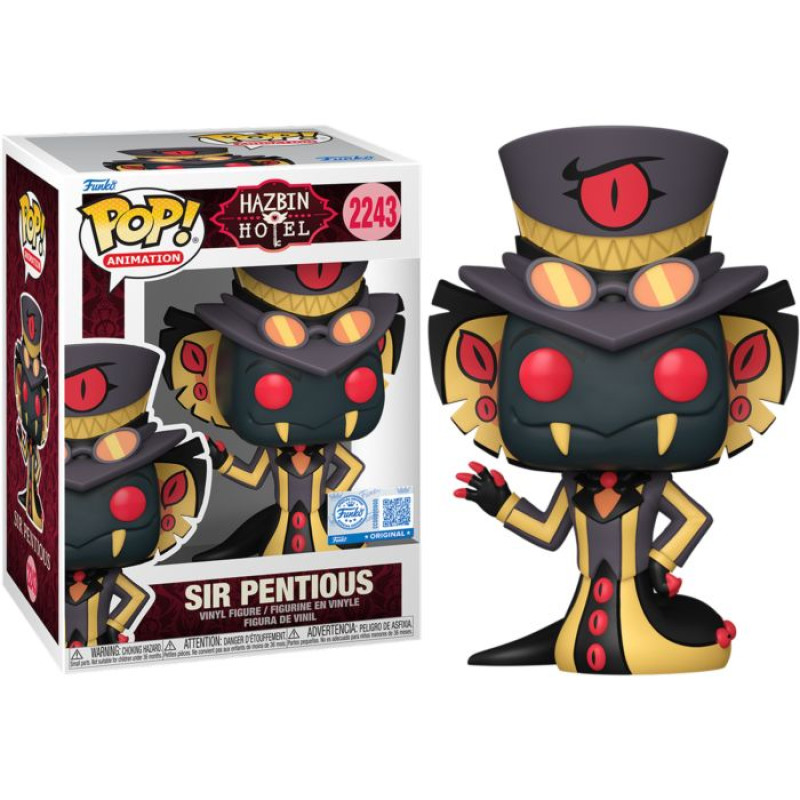 Фігурка Funko Pop Hazbin Hotel - Sir Pentious / Фанк Поп Готель Хазбін - Сер Пентіус