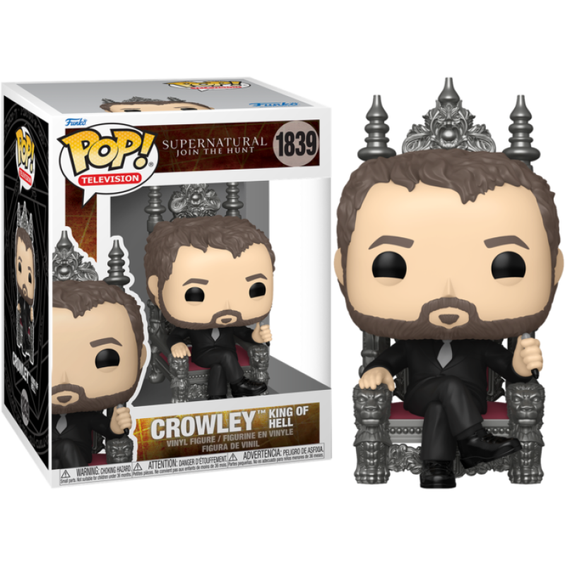 Фигурка Funko Pop Supernatural - Crowley King of Hell / Фанко Поп Сверхъестественное - Кроули