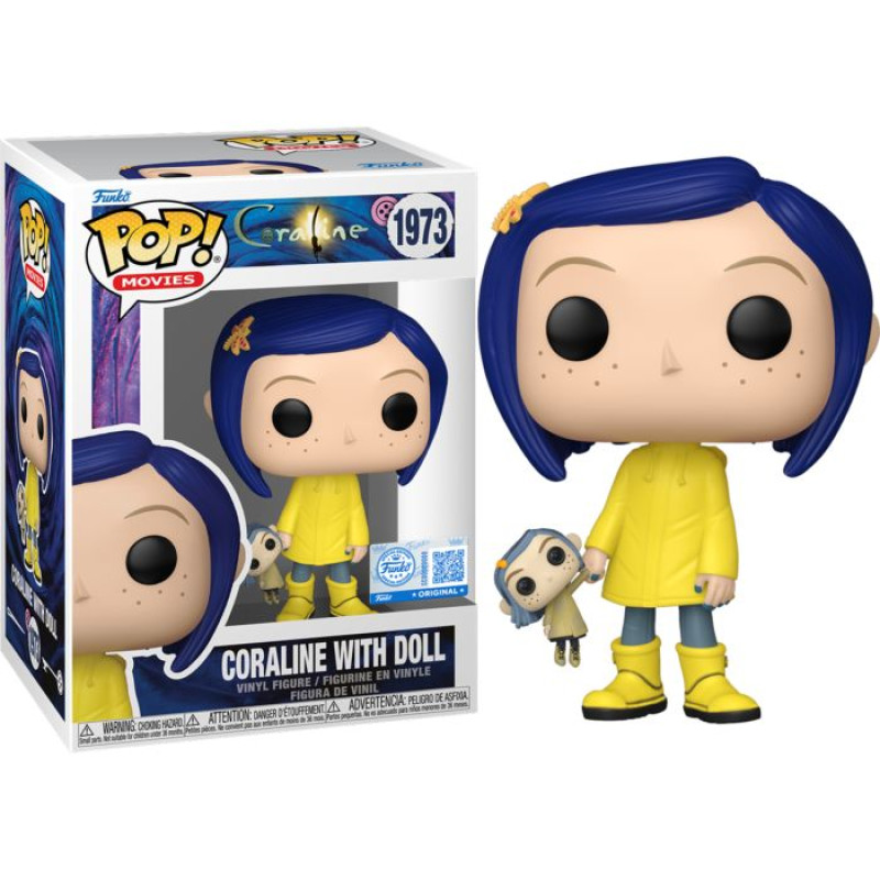 Фигурка Funko Pop Coraline (with Doll) / Фанко Поп Коралина в Стране Кошмаров