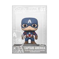 Фигурка Funko Pop Die-Cast Captain America Civil War / Фанко Поп Первый мститель