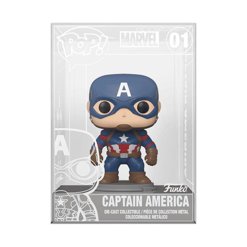 Funko Pop Die-Cast Captain America Civil War