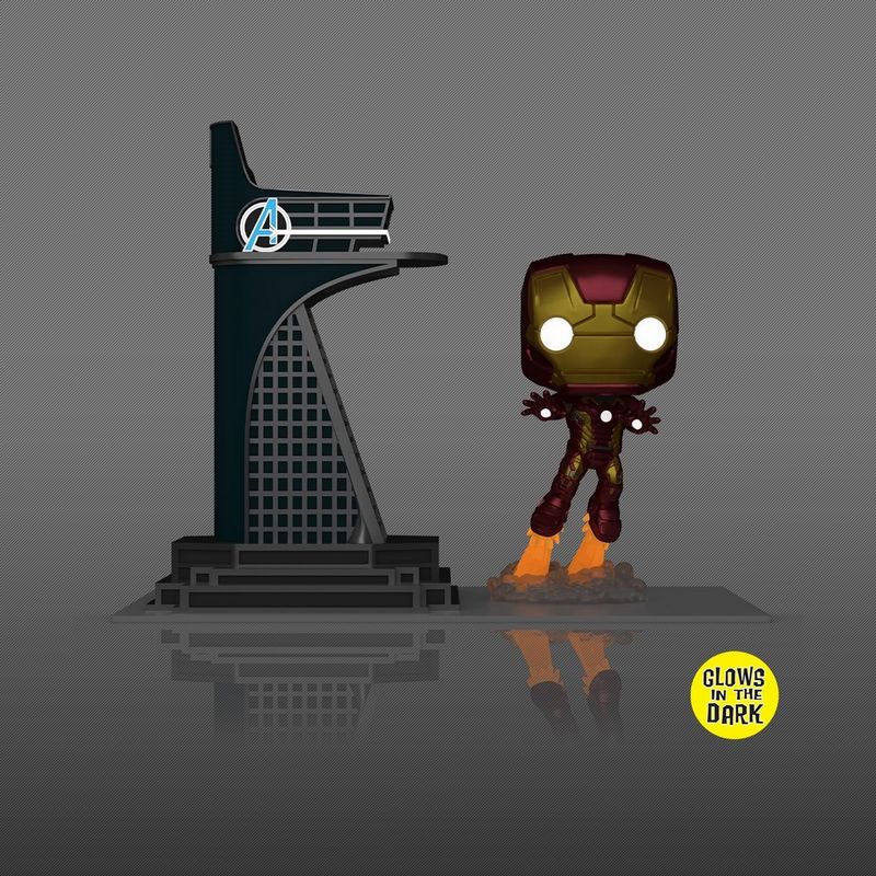 Фигурка Funko Pop Avengers 2 - Tower and Iron Man / Фанко Поп Мстители - Железный человек