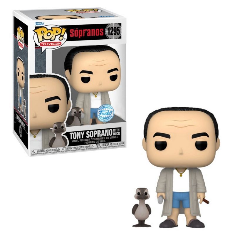 Фигурка Funko Pop Sopranos - Tony with Duck #60118SE / Фанко Поп Клан Сопрано - Тони