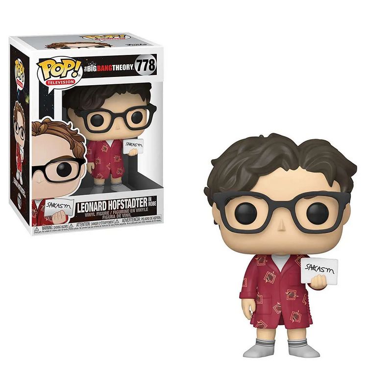 Funko Pop Big Bang - Leonard Hofstadter in Robe