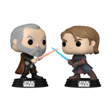 Фигурка Funko Pop Star Wars - Count Dooku vs Anakin Skywalker #74328SE / Фанко Поп Звёздные войны - Граф Дуку и Энакин Скайуокер