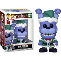 Фигурка Funko Pop Five Nights at Freddy's (FNAF) Holiday - Elf Bonnie NOMINT / Фанко Поп ФНАФ
