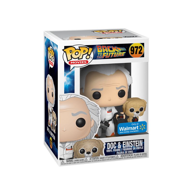 Фигурка Funko Pop Back to the Future - Doc and Einstein / Фанко Поп Назад в будущее - Док и Эйнштейн