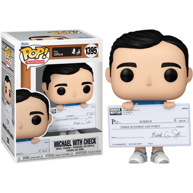 Funko Pop Office - Michael with Check