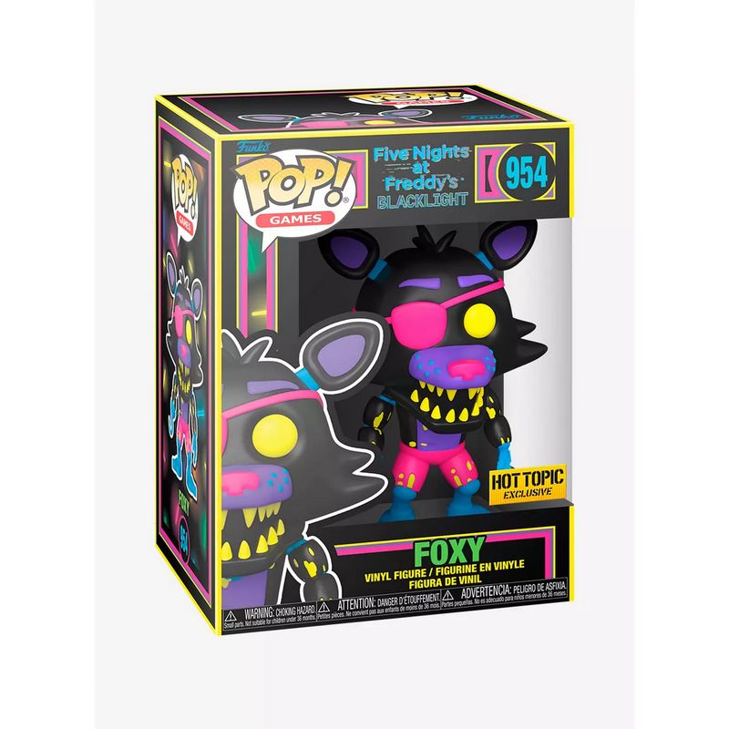 Фигурка Funko Pop Black Light Five Nights at Freddy's (FNAF) - Foxy / Фанко Поп ФНАФ