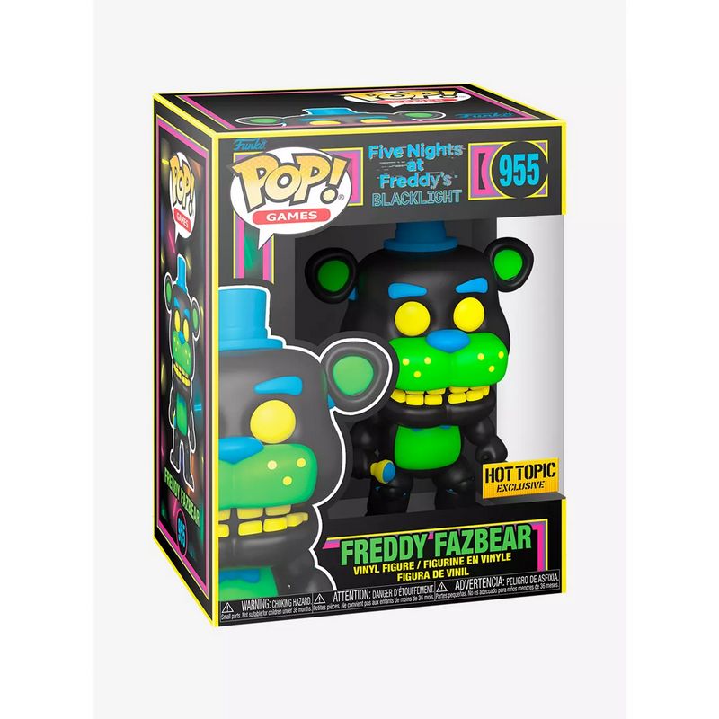 Фигурка Funko Pop Black Light Five Nights at Freddy's (FNAF) - Fazbear / Фанко Поп ФНАФ