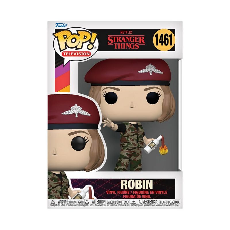 Фигурка Funko Pop Stranger Things S4 - Robin #72140 / Фанко Поп Очень странные дела - Робин