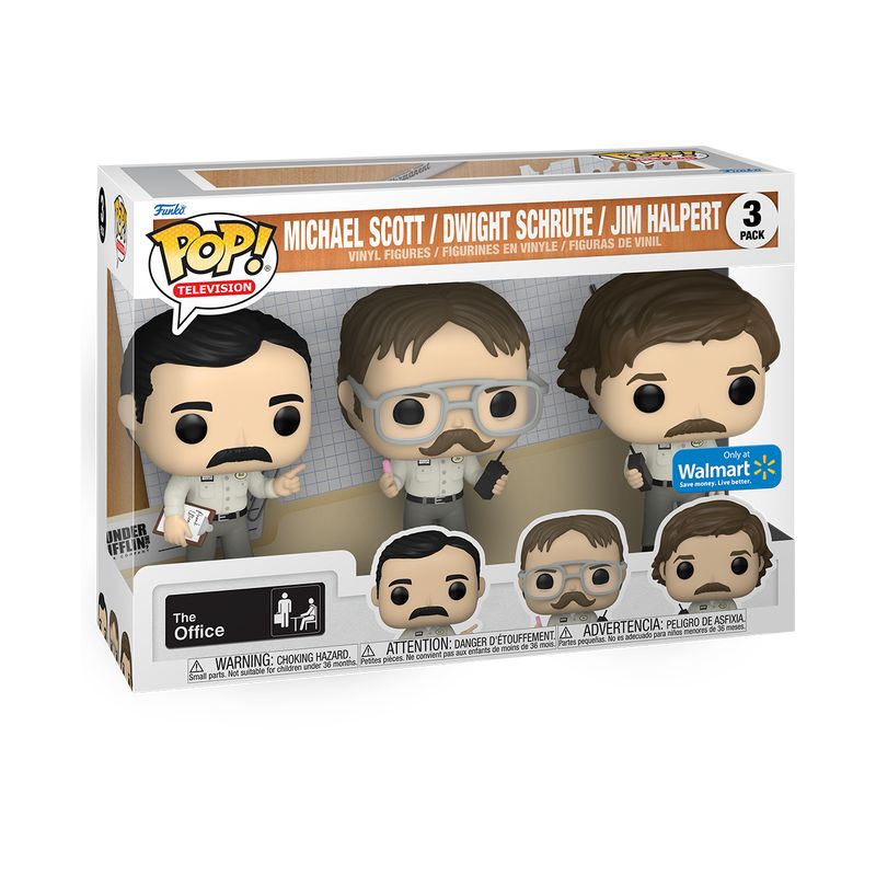 Фигурка Funko Pop Office - Michael Scott, Dwight Schrute, Jim Halpert / Фанко Поп Офис