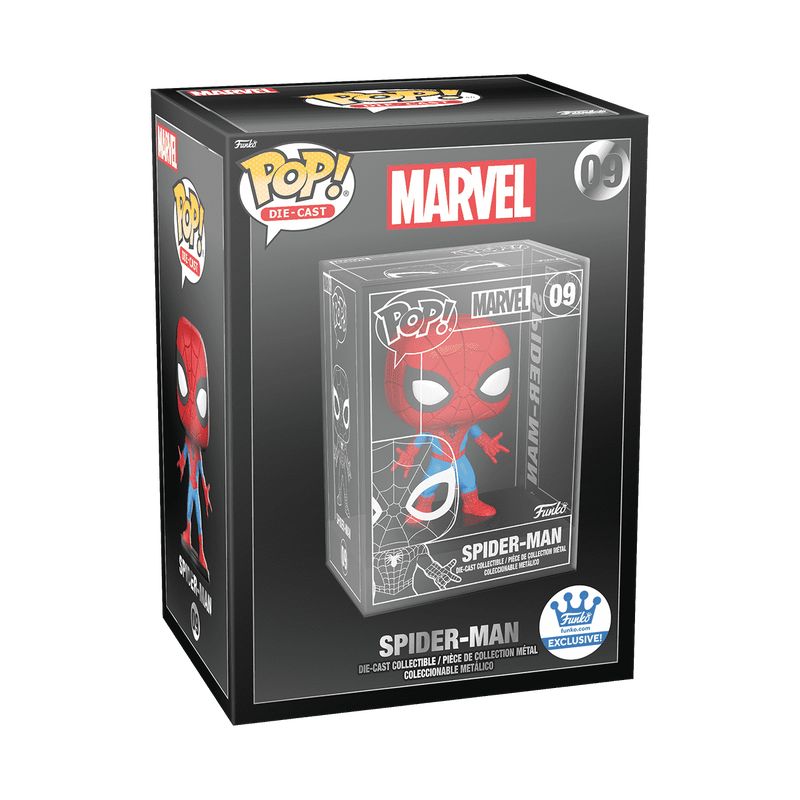 Фигурка Funko Pop Die-Cast Spider-Man / Фанко Поп Человек-паук
