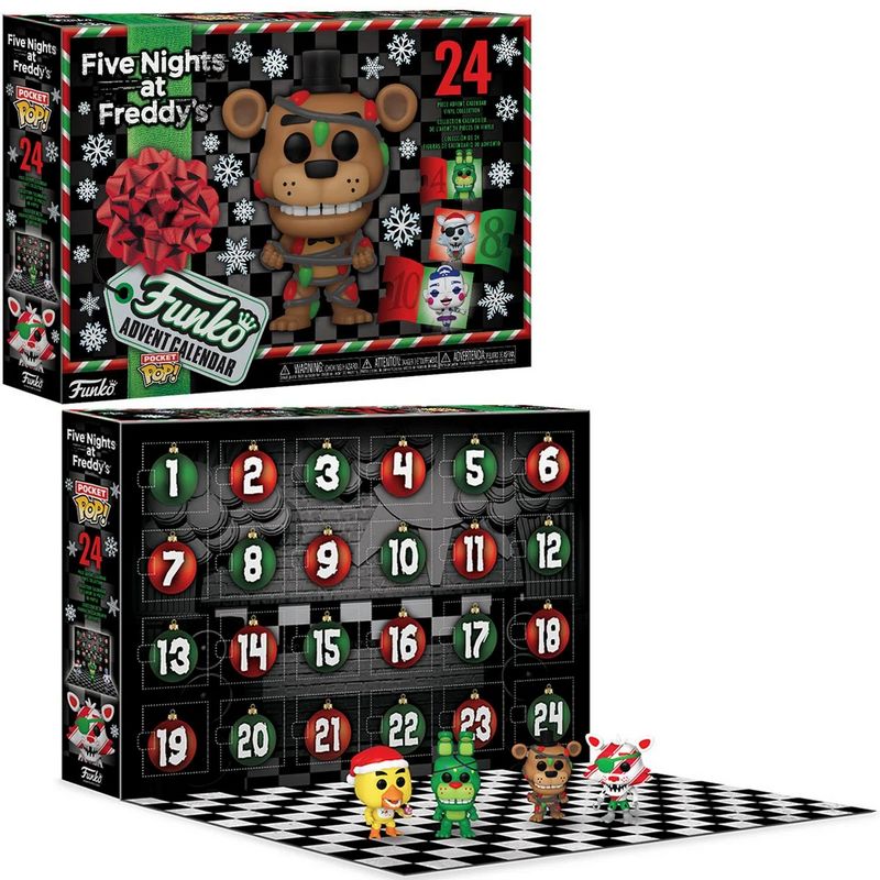 Funko Advent Calendar Five Nights at Freddy's (FNAF) Holiday 2023 / Фанко Новогодний Календарь ФНАФ