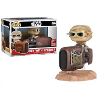 Funko Pop Star Wars - Rey with Speeder