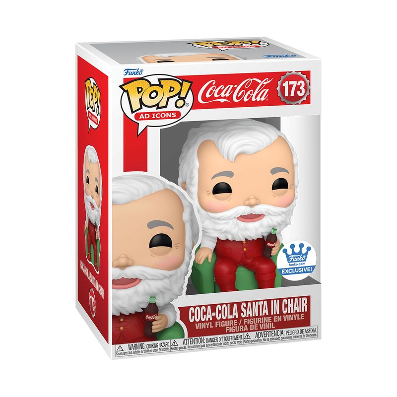 Фигурка Funko Pop Coca-Cola - Santa in Chair / Фанко Поп Кока-Кола - Санта