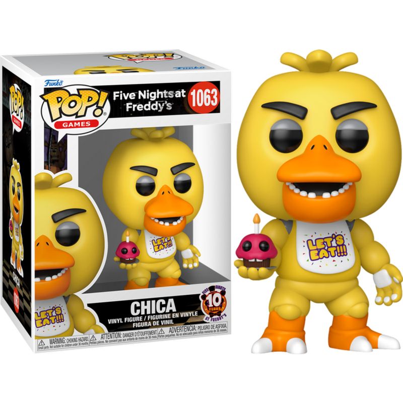 Funko Pop Five Nights at Freddy's (FNAF) 10th - Chica