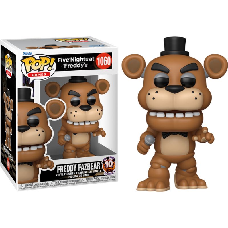 Фигурка Funko Pop Five Nights at Freddy's (FNAF) 10th - Fazbear / Фанко Поп ФНАФ