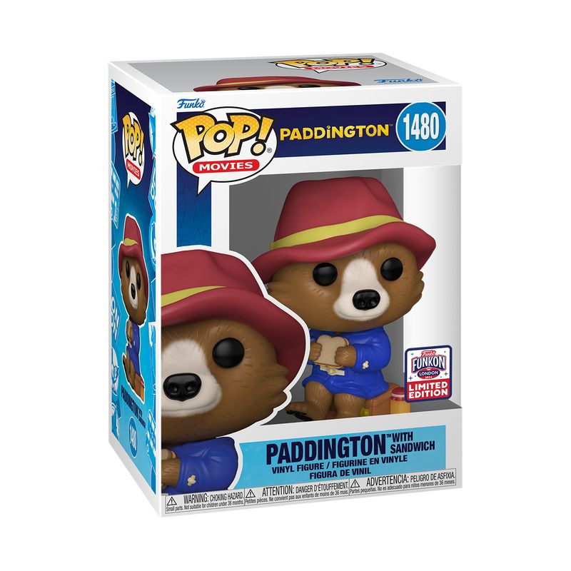 Фигурка Funko Pop Paddington (with Sandwich) / Фанко Поп Приключения Паддингтона