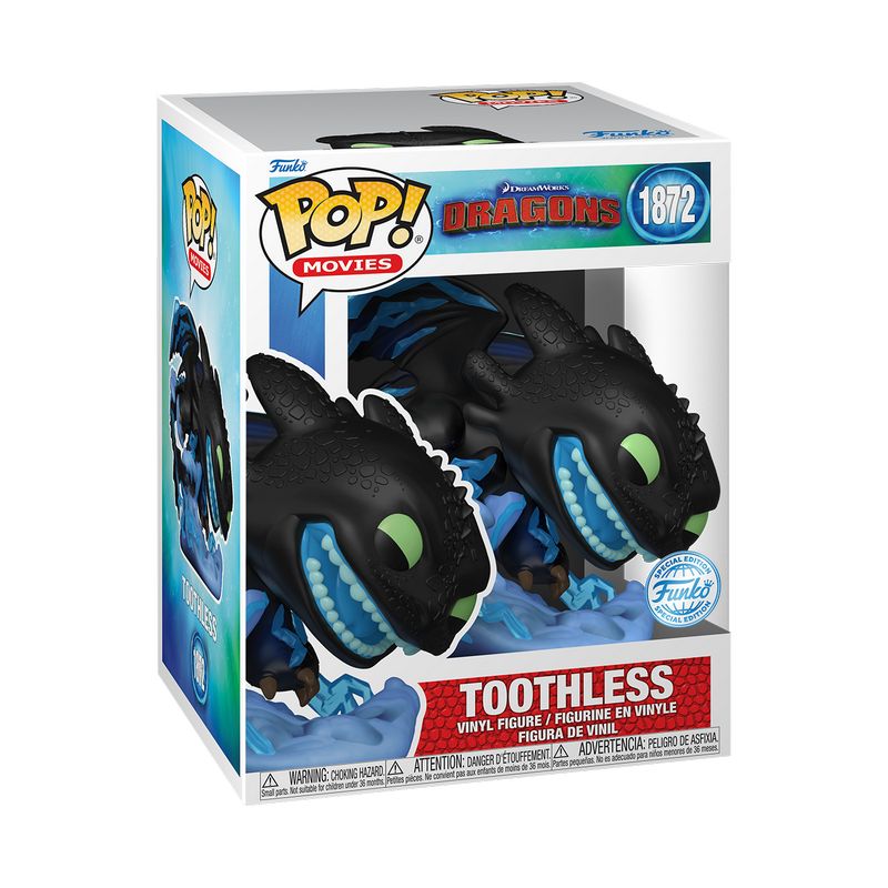 Фигурка Funko Pop How to Train Your Dragon - Toothless #84428SE / Фанко Поп Как приручить дракона - Беззубик