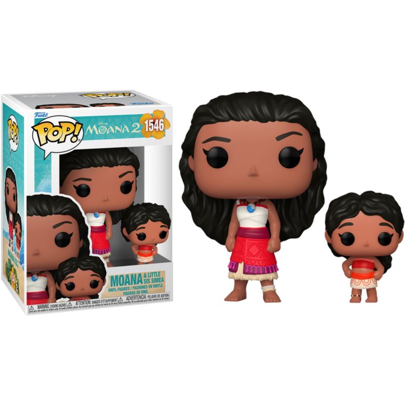 Фигурка Funko Pop Moana 2 (and Little Sis Simea) / Фанко Поп Моана и Симеа