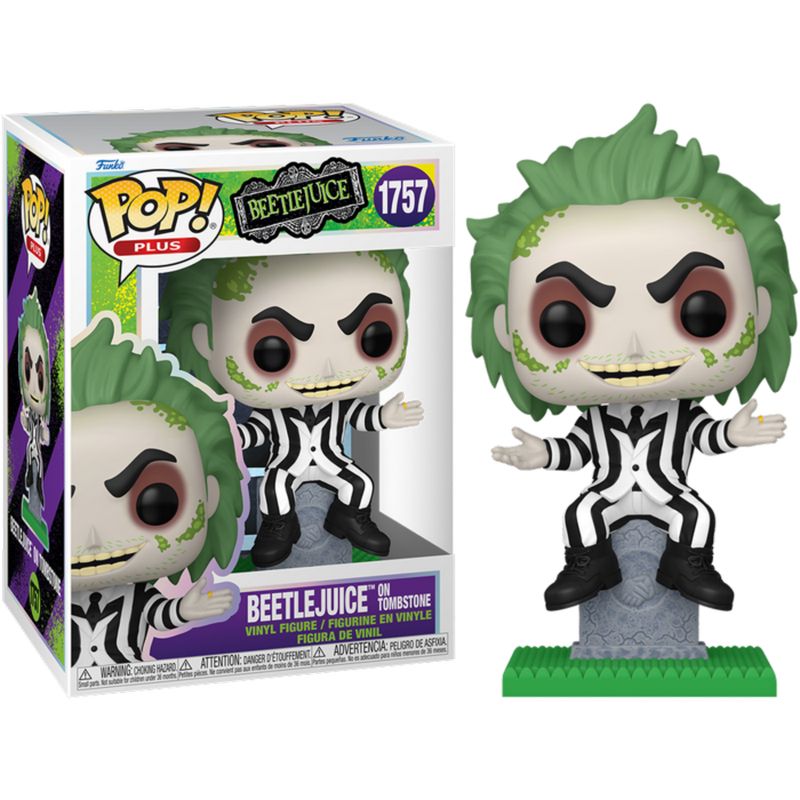 Фигурка Funko Pop Beetlejuice (on Tombstone) / Фанко Поп Битлджус