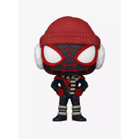 Фигурка Funko Pop Spider-Man Miles Morales Game (Winter Suit) #74722 / Фанко Поп Человек-паук Майлз Моралес
