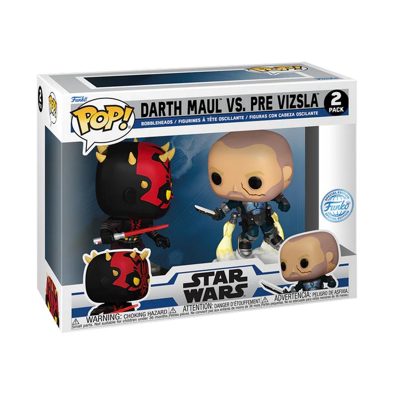 Funko Pop Star Wars - Darth Maul vs Pre Vizsla #74744SE