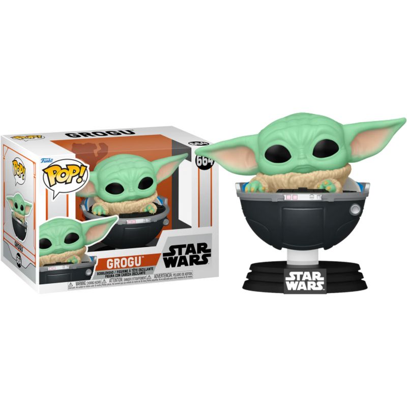 Фигурка Funko Pop Star Wars Mandalorian - Grogu #76551 / Фанко Поп Мандалорец - Грогу