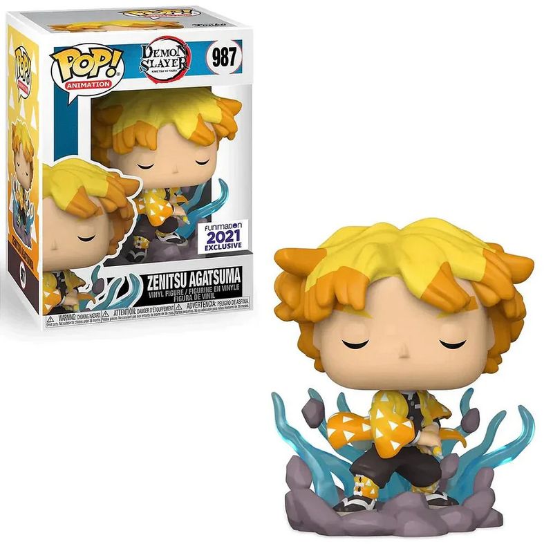 Фигурка Funko Pop Demon Slayer - Zenitsu Agatsuma #56103 / Фанко Поп Клинок, рассекающий демонов - Зеницу Агацума