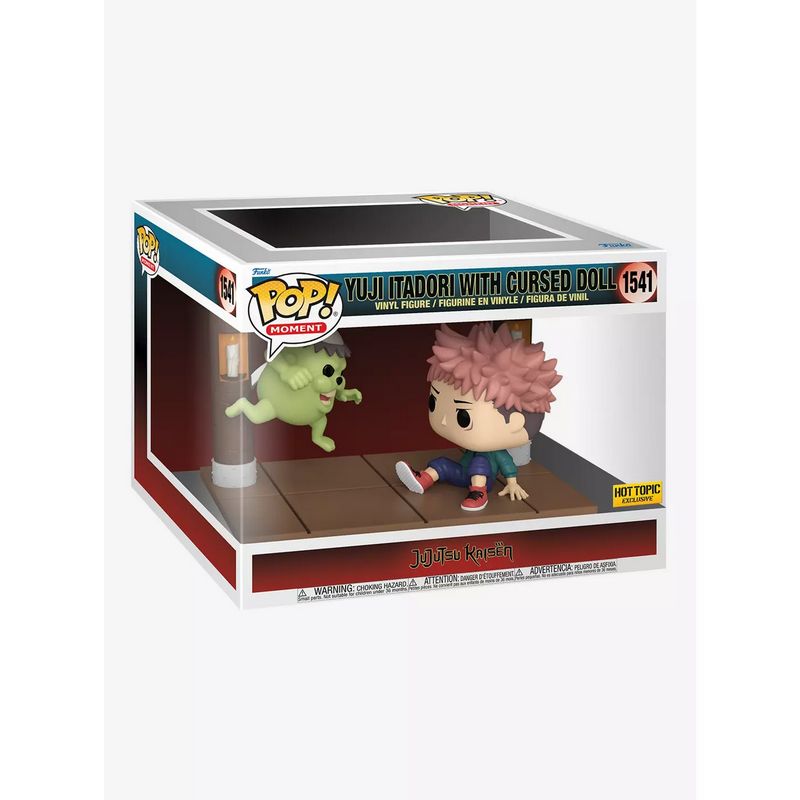 Фигурка Funko Pop Jujutsu Kaisen - Yuji Itadori with Cursed Doll / Фанко Поп Магическая битва - Юдзи Итадори
