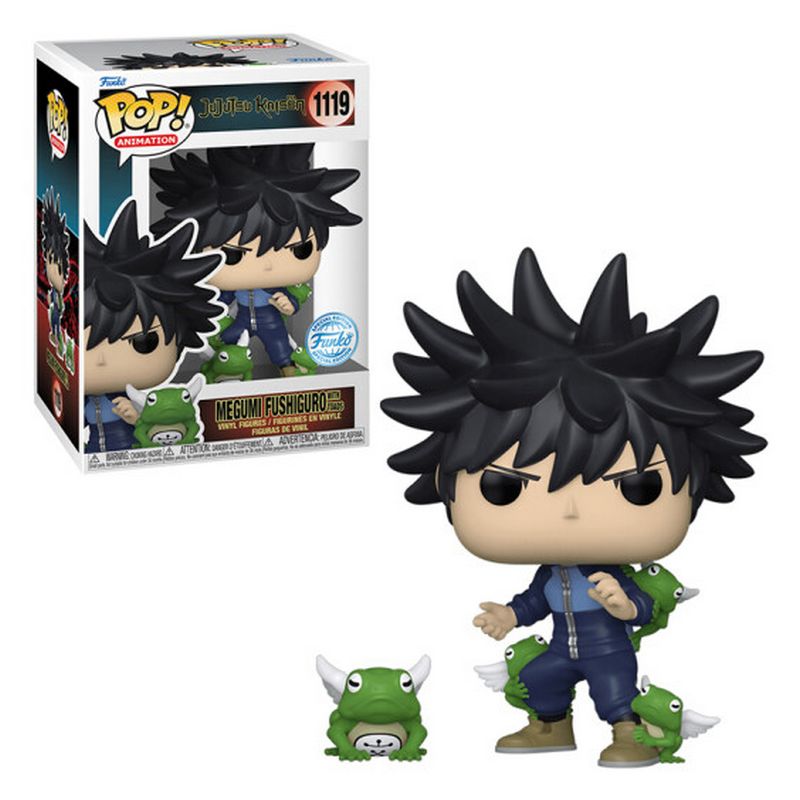 Фигурка Funko Pop Jujutsu Kaisen - Megumi Fushiguro with Toads #64495SE / Фанко Поп Магическая битва - Мегуми Фушигуро