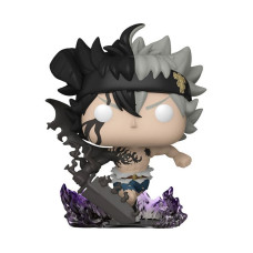 Фигурка Funko Pop Black Clover - Black Asta #74522 / Фанко Поп Чёрный клевер - Аста