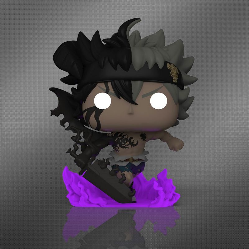 Фигурка Funko Pop Black Clover - Black Asta #74522 / Фанко Поп Чёрный клевер - Аста