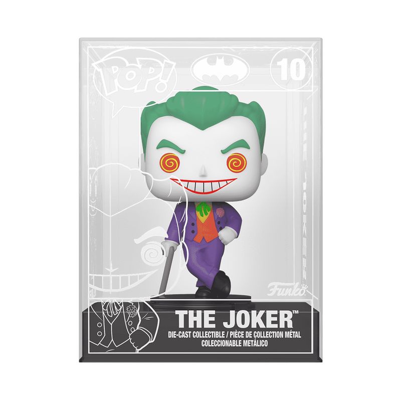 Фигурка Funko Pop Die-Cast Batman - The Joker / Фанко Поп Бэтмен - Джокер