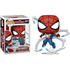 Фигурка Funko Pop Spider-Man 2 Game - Peter Parker Advanced Suit 2.0 / Фанко Поп Человек-паук - Питер Паркер