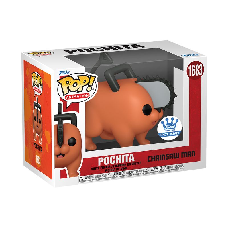 Фигурка Funko Pop Chainsaw Man - Pochita #77429 / Фанко Поп Человек-бензопила - Почита