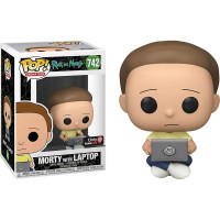 Funko Pop Rick and Morty (with Laptop)