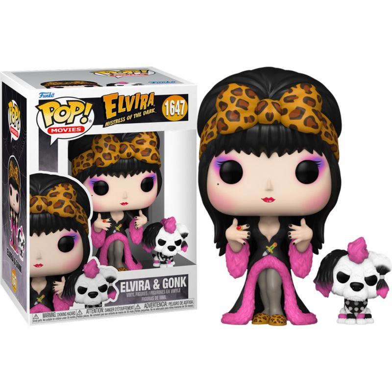 Фигурка Funko Pop Elvira Mistress of the Dark (and Gonk) / Фанко Поп Эльвира - повелительница тьмы