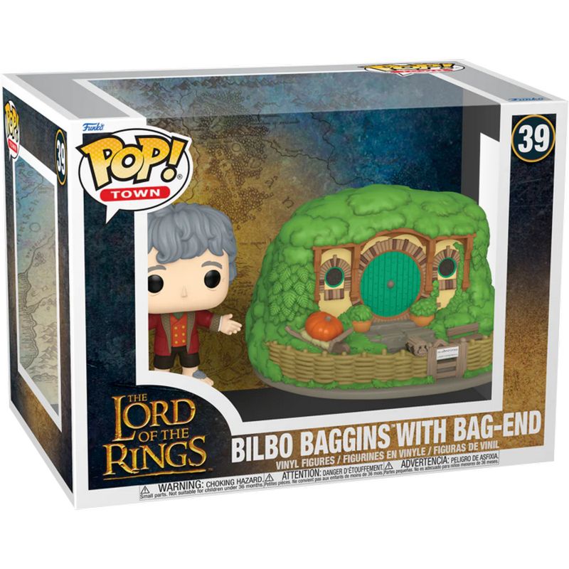 Фигурка Funko Pop Lord of the Rings - Bilbo Baggins with Bag-End / Фанко Поп Властелин колец - Бильбо Бэггинс