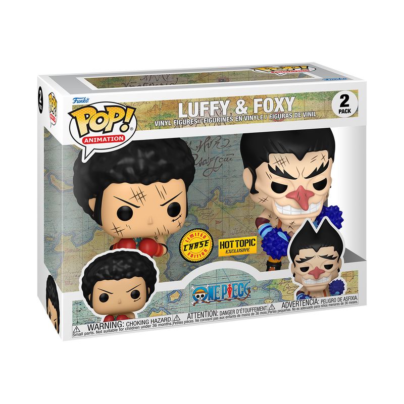 Funko Pop One Piece - Luffy and Foxy #82451C