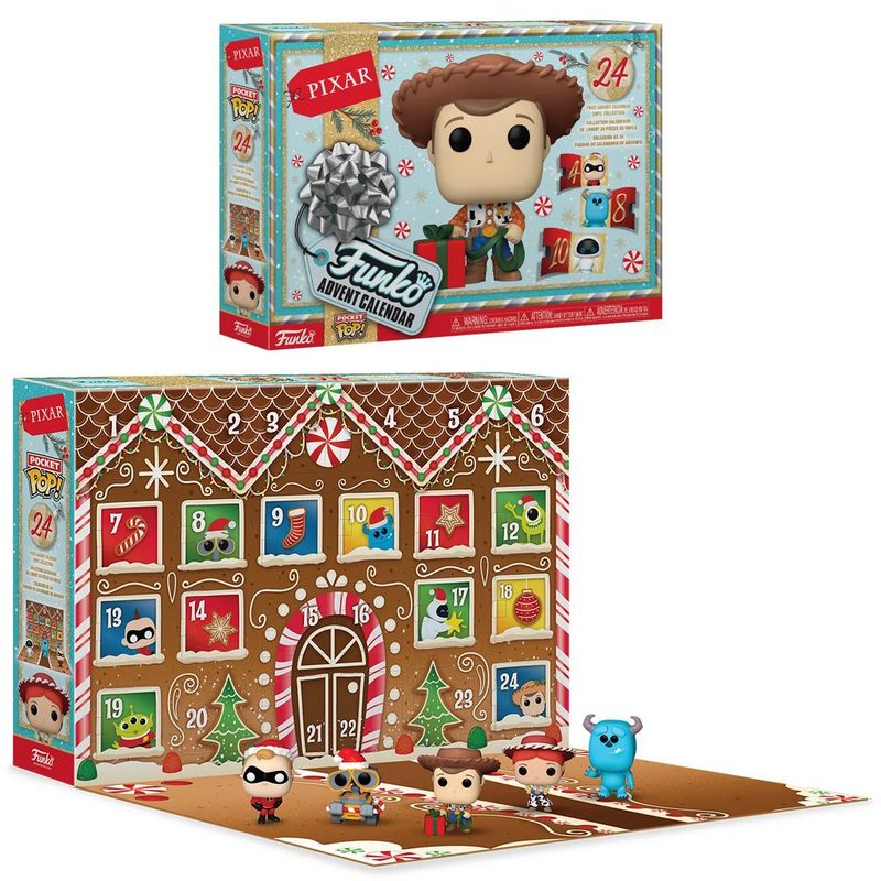 Funko Advent Calendar Holiday Pixar 2024 / Фанко Новогодний Календарь