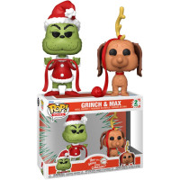 Фигурка Funko Pop How the Grinch Stole Christmas - Grinch and Max / Фанко Поп Гринч и Макс
