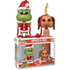 Фигурка Funko Pop How the Grinch Stole Christmas - Grinch and Max / Фанко Поп Гринч и Макс