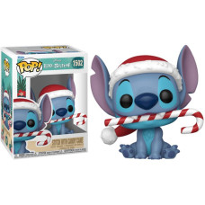 Фигурка Funko Pop Stitch Holiday (with Candy Cane) / Фанко Поп Стич