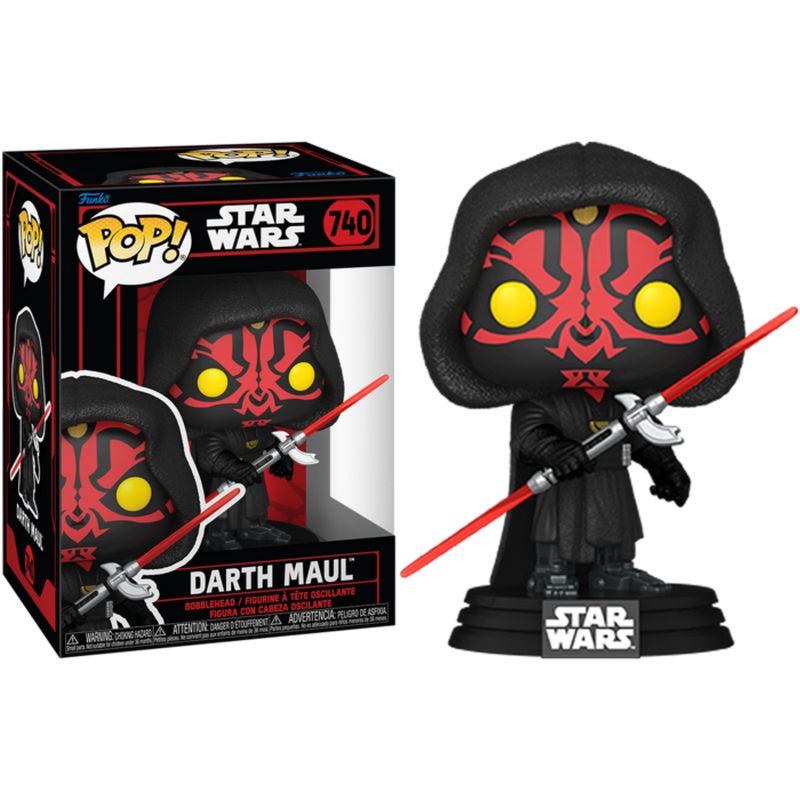 Фигурка Funko Pop Star Wars Dark Side - Darth Maul / Фанко Поп Звёздные войны - Дарт Мол