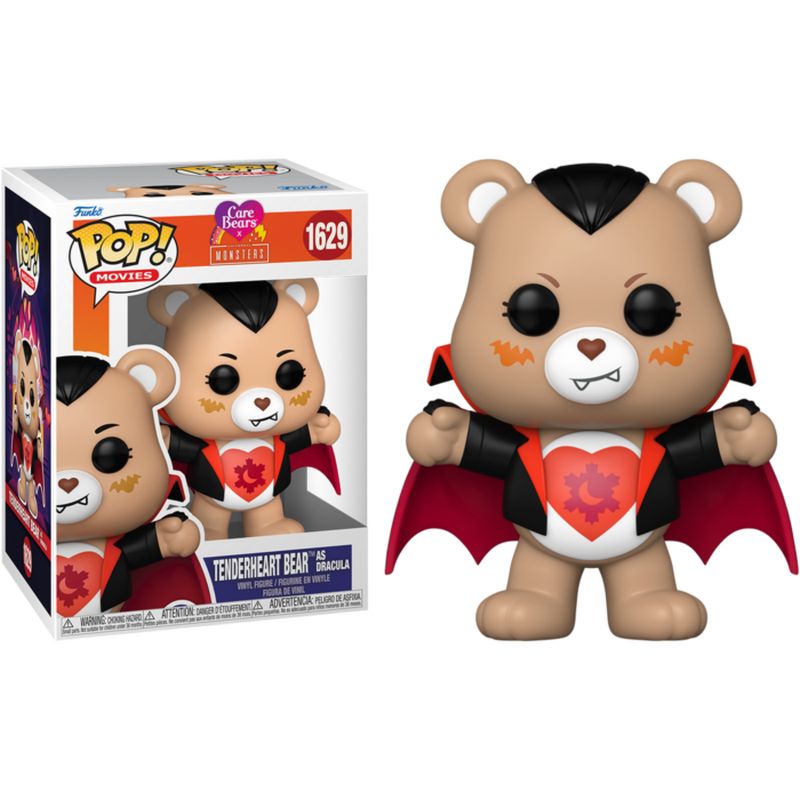 Фигурка Funko Pop Care Bears x Universal Monsters - Tender Heart as Dracula / Фанко Поп Заботливые мишки